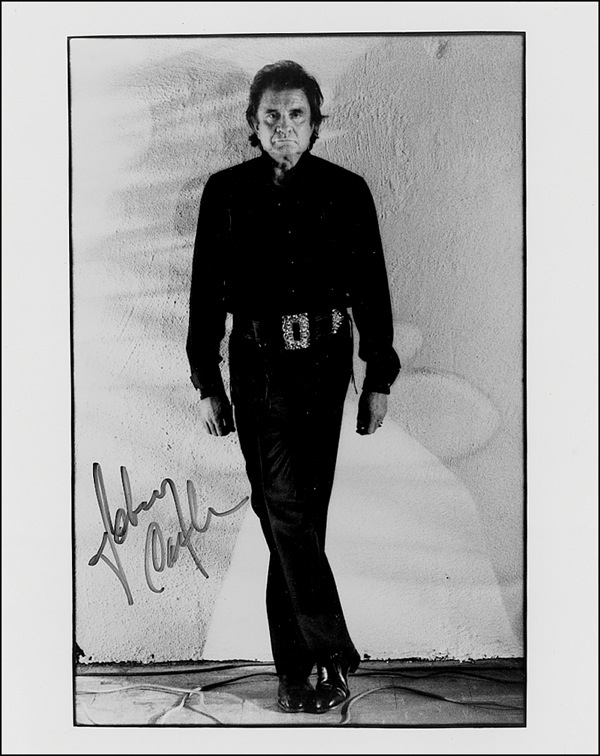 Lot 751 Johnny Cash Signed Photograph