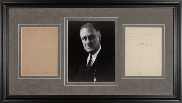 Lot 109 Franklin D. Roosevelt