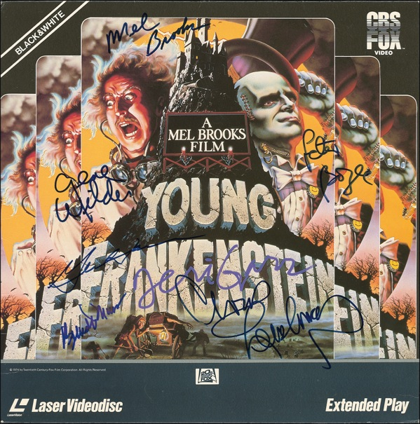 Lot 1253 Young Frankenstein Laser Disc