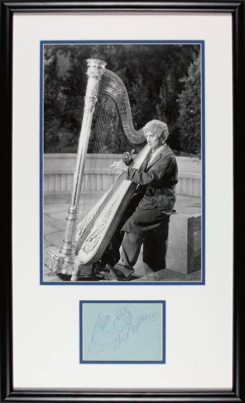 Lot 1128 Harpo Marx Sketch