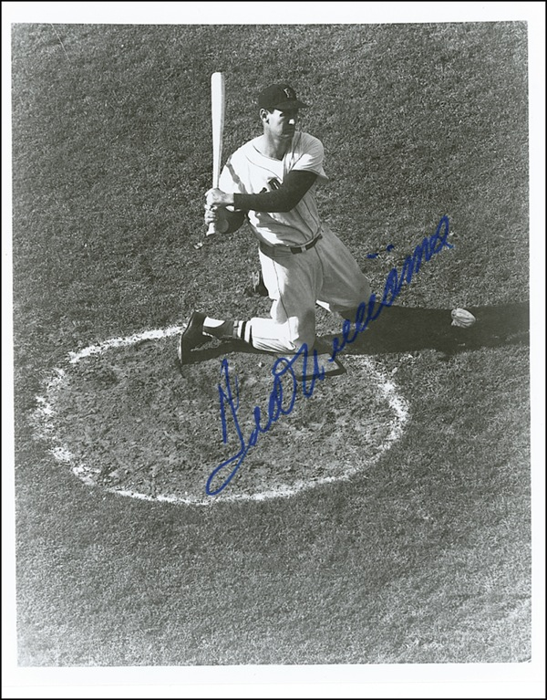 Lot 1538 Ted Williams Signed Photograph