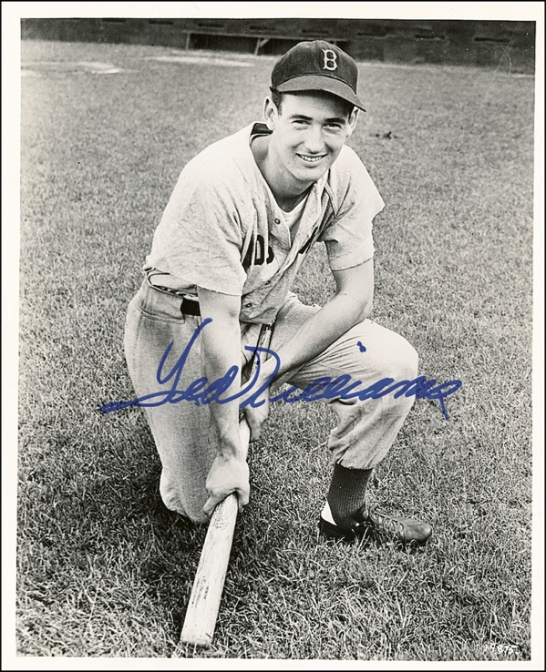Lot 1539 Ted Williams Signed Photograph