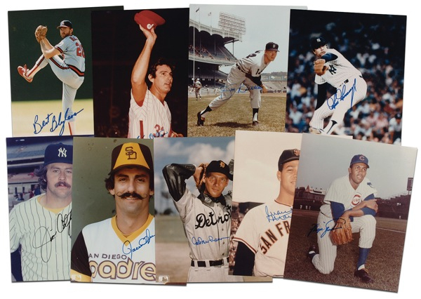 Lot 1286 Baseball: Pitchers Group Lot