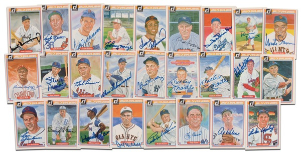 Lot 1279 Baseball Hall of Famers Group Lot