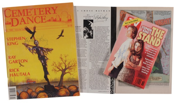 Lot 587 Stephen King Group Lot