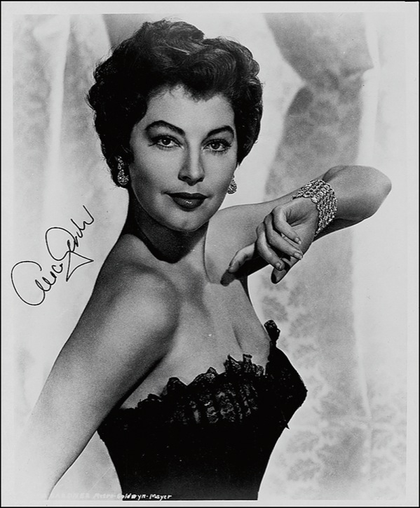 Lot 1027 Ava Gardner Signed Photograph