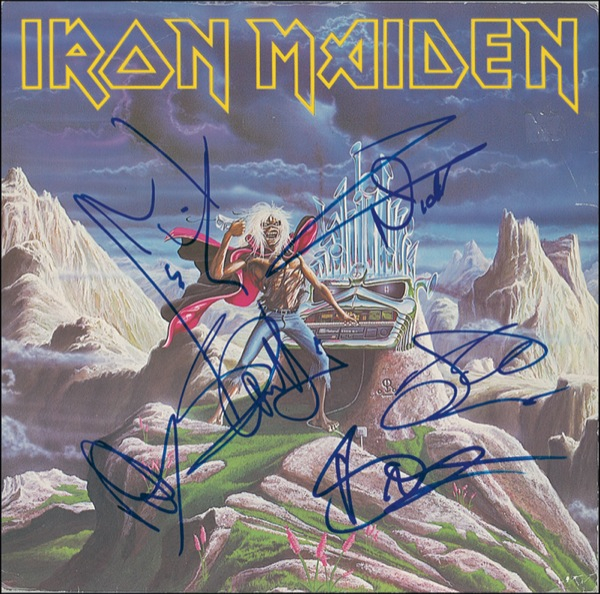 Lot 791 Iron Maiden Album