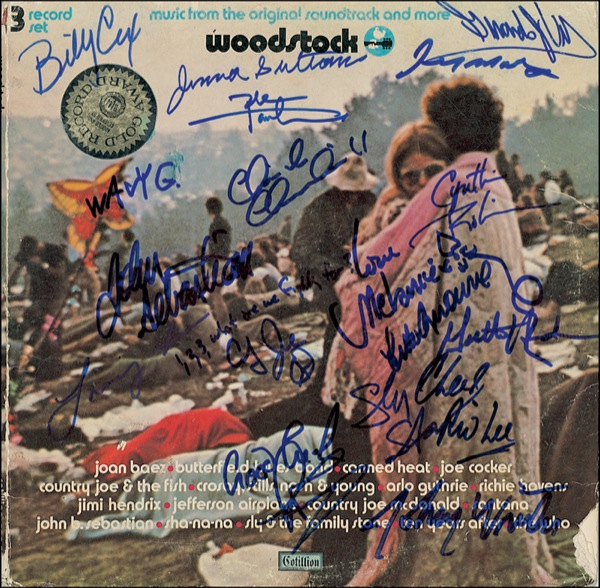 Lot 887 Woodstock Album