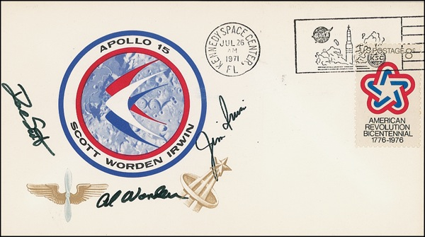 Lot 431 Apollo 15 Insurance Cover