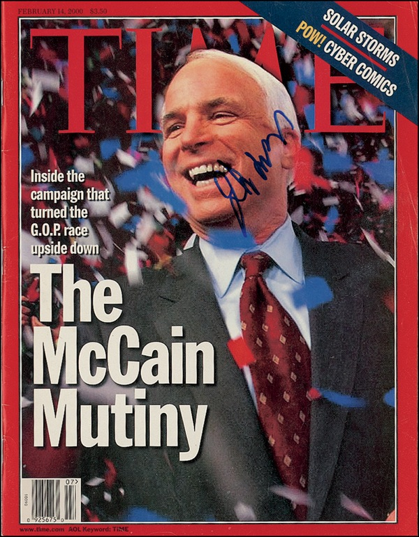 Lot 258 John McCain Magazine