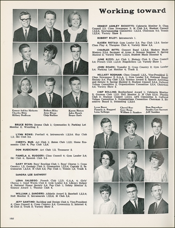 Lot 33 Hillary Clinton Yearbook