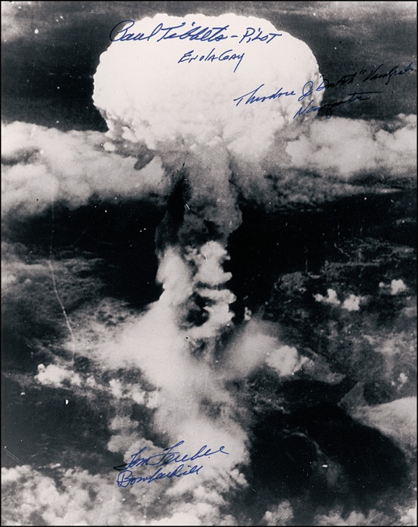 Lot 339 Enola Gay Signed Photograph