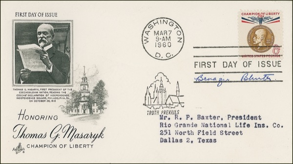 Lot 155 Benazir Bhutto First Day Cover