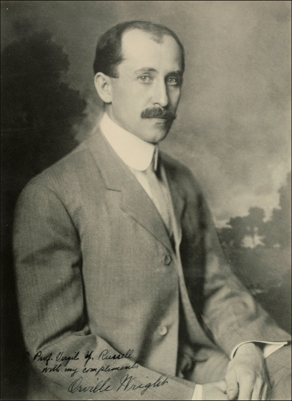 Lot 533 Orville Wright Signed Photograph