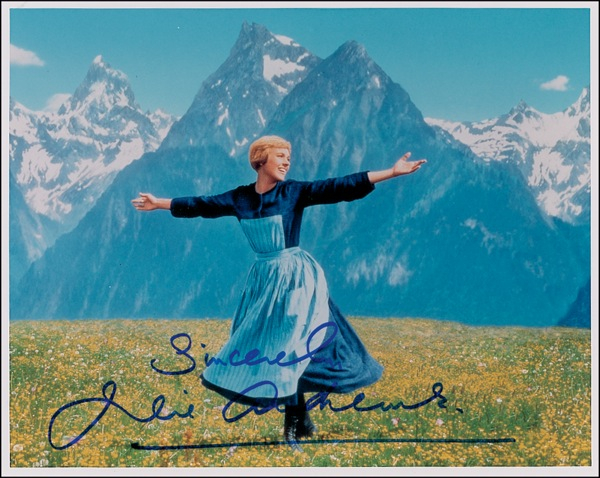 Lot 906 Julie Andrews Signed Photograph