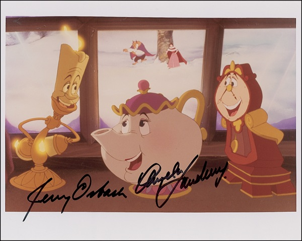 Lot 662 Disney: Beauty and the Beast Signed Photograph