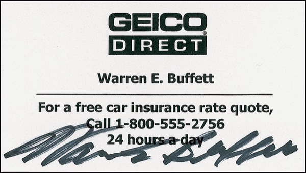 Lot 216 Bill Gates and Warren Buffett Group Lot