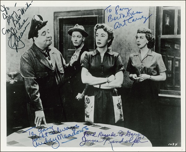 Lot 1078 Honeymooners Signed Photograph