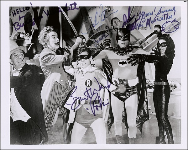Lot 932 Batman Signed Photograph