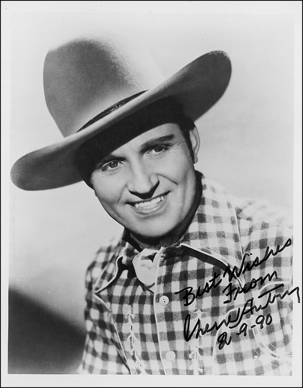 Lot 914 Gene Autry Signed Photograph