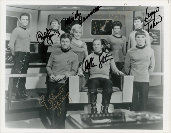 Lot 1191 Star Trek Signed Photograph