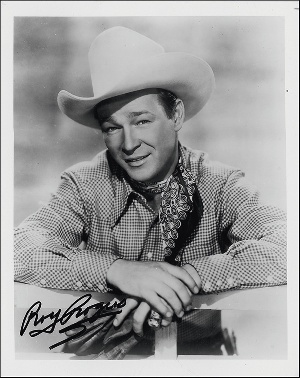 Lot 1173 Roy Rogers Signed Photograph
