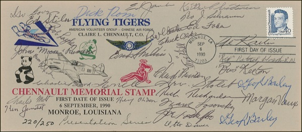 Lot 349 Flying Tigers First Day Cover