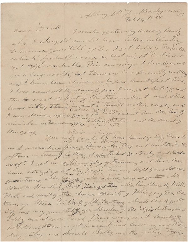 Lot 224 Horace Greeley Handwritten Letter Signed