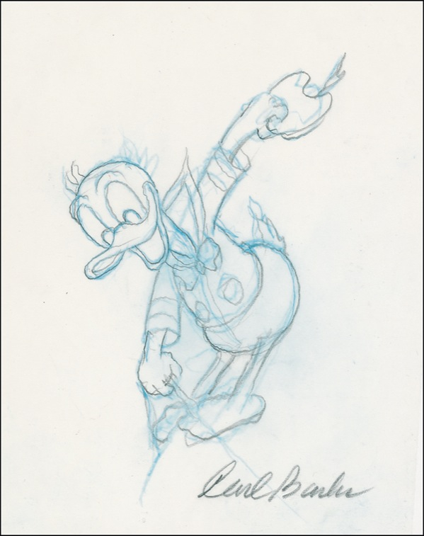 Lot 652 Carl Barks Sketch