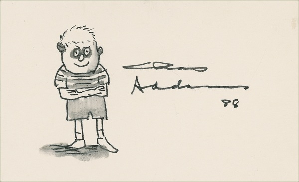 Lot 651 Charles Addams Sketch