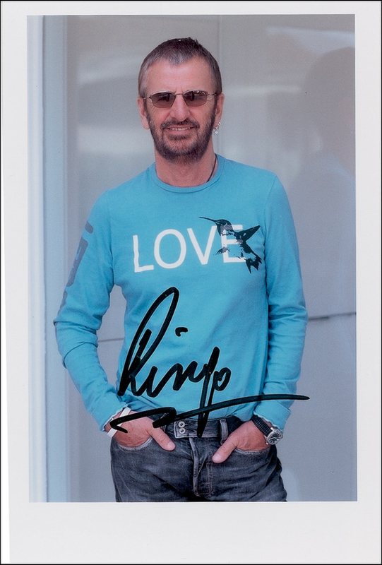 Lot 734 Beatles: Starr, Ringo Signed Photograph