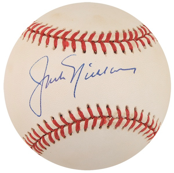 Lot 1460 Jack Nicklaus Baseball