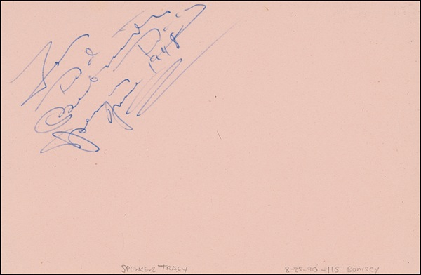 Lot 1222 Spencer Tracy