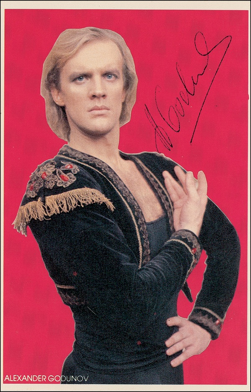 Lot 1035 Alexander Godunov Signed Photograph