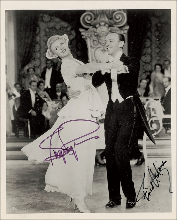 Lot 912 Fred Astaire and Ginger Rogers Signed Photograph