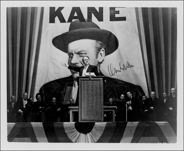 Lot 1232 Orson Welles Signed Photograph