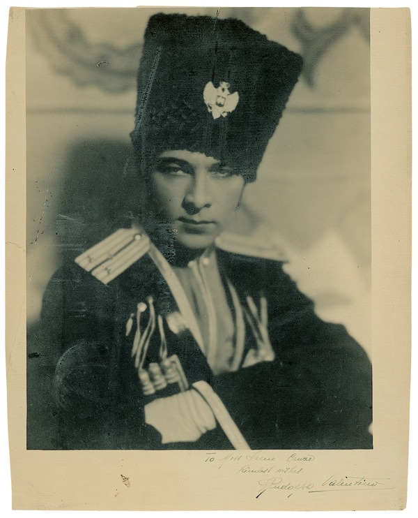 Lot 1227 Rudolph Valentino Signed Photograph