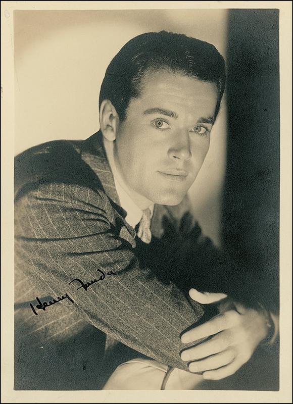 Lot 1015 Henry Fonda Signed Photograph