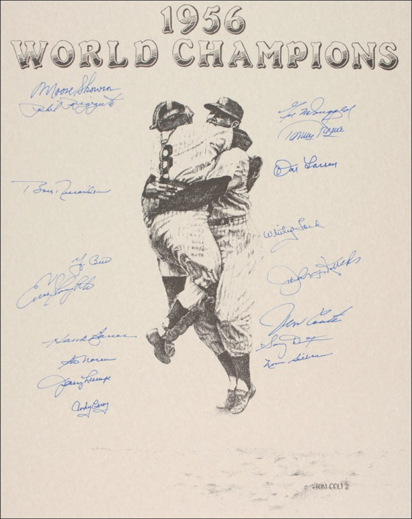 Lot 1464 NY Yankees Print