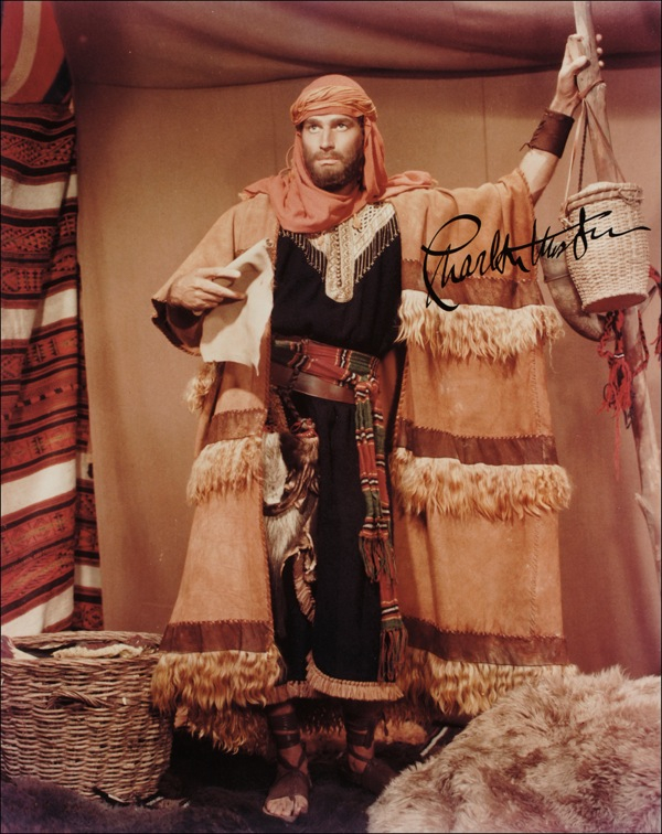 Lot 1070 Charlton Heston Signed Photograph
