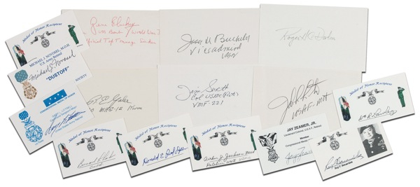 Lot 369 Medal of Honor Recipients Group Lot