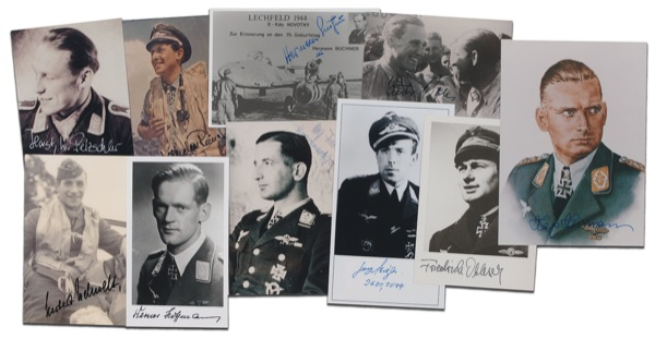 Lot 364 Luftwaffe Aces Group Lot