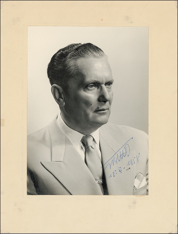 Lot 300 Josip Tito Signed Photograph
