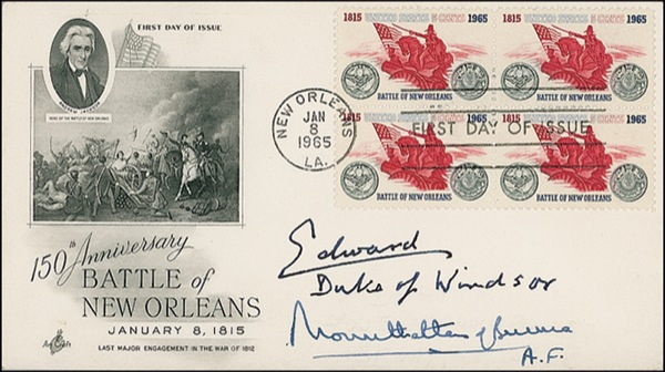 Lot 198 Edward, Duke of Windsor and Mountbatten of Burma First Day Cover