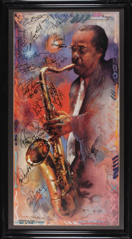 Lot 793 Jazz Greats Print