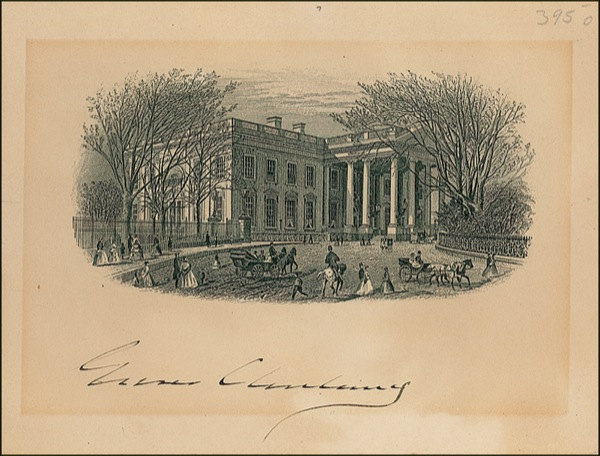 Lot 22 Grover Cleveland Engraving