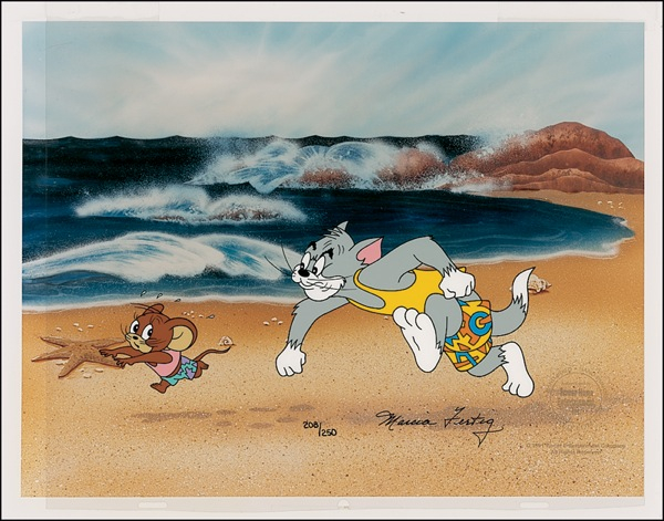 Lot 673 Marcia Fertig Animation Cel