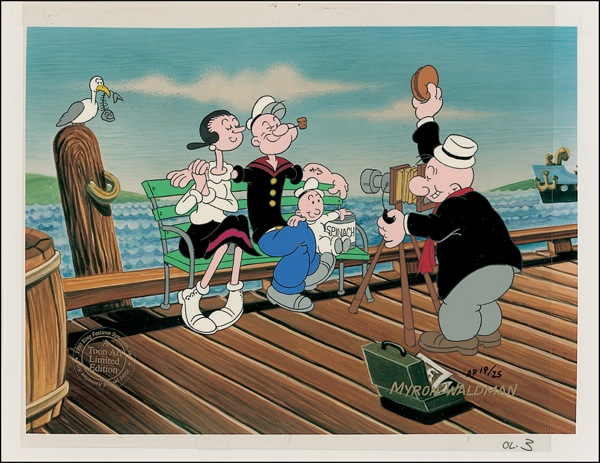 Lot 704 Myron Waldman Animation Cel