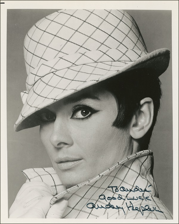 Lot 1060 Audrey Hepburn Signed Photograph