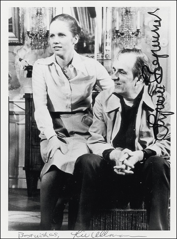 Lot 940 Ingmar Bergman and Liv Ullman Signed Photograph